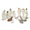 Glitzhome® 12 Piece Oversized Ivory Nativity Figurine Set